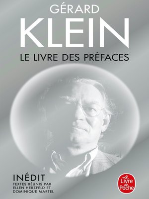 cover image of Le Livre des préfaces